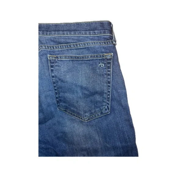 rag & bone Amelie Mid Rise Straight Jeans Women's 27 – Medium Blue wash - Picture 4 of 7